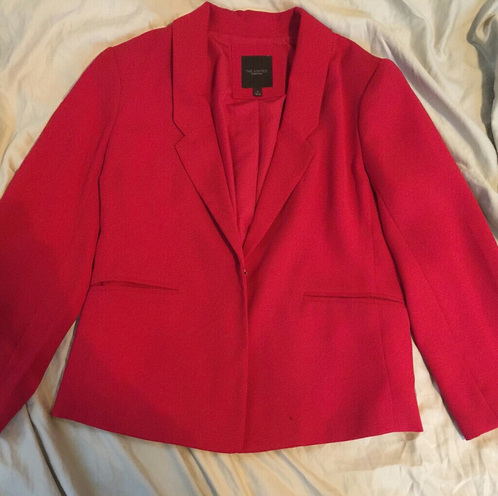 The Limited Red Blazer